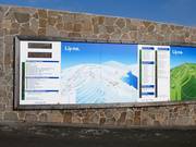 Information board in the valley