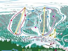 Trail map Hummelfjell