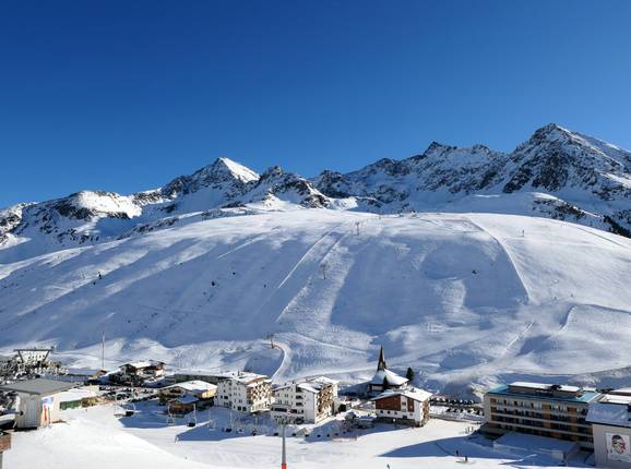 Ski resort of Kühtai