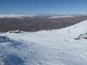 Open ski area in Captains Basin