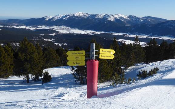 Pyrénées-Orientales: orientation within ski resorts – Orientation Les Angles
