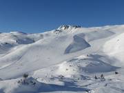 View of the wide Kringsalm slope