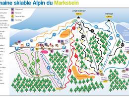 Trail map Le Markstein