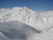 View of the freeride area