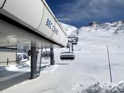 Bec Carré (Grand Plan-Colle Inferiore Cime Bianche) - 6pers. High speed chairlift (detachable) with bubble