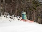 Snow cannon in Furano