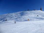 View of the Palon freeride slopes