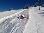 Snow cannon in the Laterns ski area