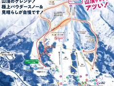 Trail map Star Spur Ryokufu Resort Hida Nagareha