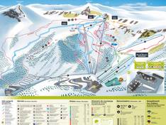 Trail map Vallter 2000