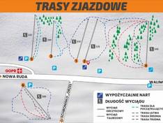 Trail map Górnik – Rzeczka/Sokolec