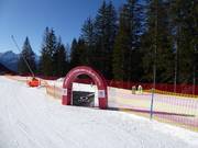 Children's Area of the Alleghe Ski School