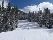Slope at the Crest 6 chairlift