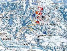 Trail map Kellerjoch – Schwaz