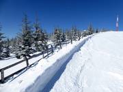 Leaving the slopes is strictly prohibited