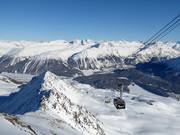 Top of St. Moritz - the 3057 m high Piz Nair