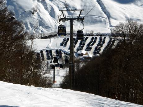 Glarus Alps: access to ski resorts and parking at ski resorts – Access, Parking Elm im Sernftal