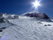 Mogul slope at the Fernau chairlift