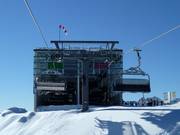 Kriegerhorn - 6pers. High speed chairlift (detachable) with bubble and seat heating