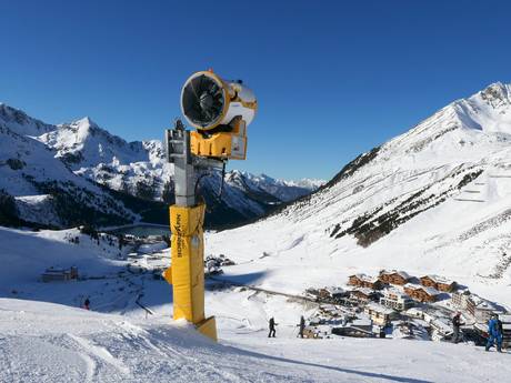 Snow reliability Innsbruck region – Snow reliability Kühtai