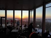 Après-ski tip Sunset in the Chalet du Sommet