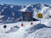 Slope signage Hochfügen