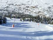 Snowmaking with lances in Obergurgl