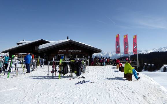 Huts, mountain restaurants  Prättigau – Mountain restaurants, huts Grüsch Danusa