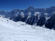 View of the Lauchernalp high plateau