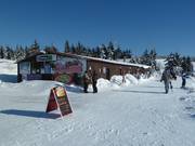 Restaurant at the mountain station of the Dreiersesselbahn Štikovka