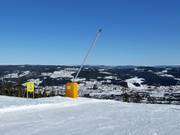 Snow lance in the Trysil ski resort