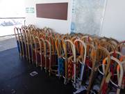 Rental toboggan at Restaurant Stablein