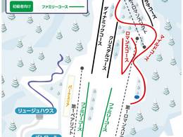Trail map Fujino Healthland Kokusai