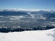 View from the Nordkette of Innsbruck
