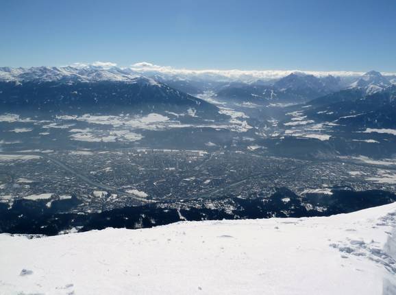 View of Innsbruck from the Nordkette