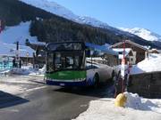 Ski bus within Santa Caterina
