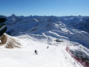 Start at the Nebelhorn summit station