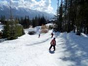 Holiday downhill run to the valley station