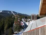 View from the 5-star Hotel Perelik (around 1 kilometre from the ski resort)