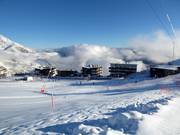 View of the accommodations Pla d'Adet