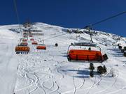 Zirbenbahn - 6pers. High speed chairlift (detachable) with bubble and seat heating