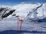 Signposts at Gemsstock