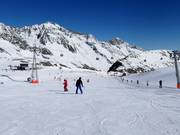 Practice slope at the Kitzlift near Gamsgarten