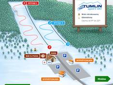 Trail map Tumlin Podgród
