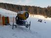 Snow reliability Northern Bavaria (Nordbayern) – Snow reliability Klausenlift – Mehlmeisel