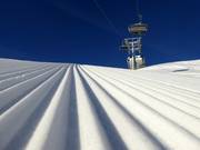 Perfectly groomed slope at Rosskopf