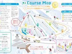 Trail map Karuizawa Snow Park