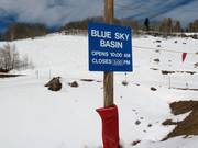 Information about opening hours