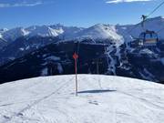 Ski route at the Kaserebenbahn
