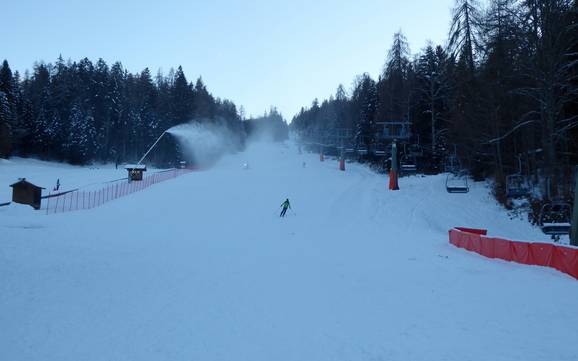 Slope offering Nonsberg Group – Slope offering Mendelpass – Monte Roen